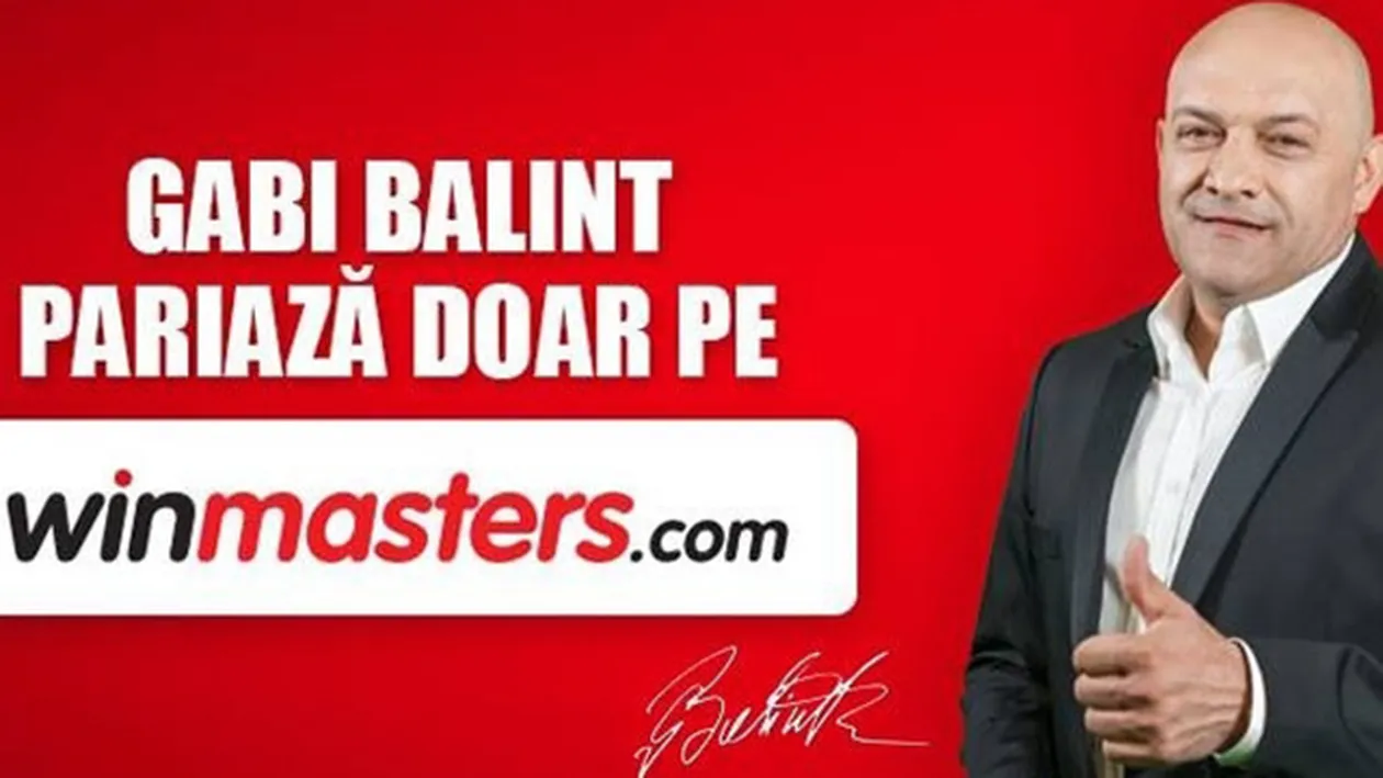 GABI BALINT se alătură echipei WINMASTERS în calitate de BRAND AMBASSADOR