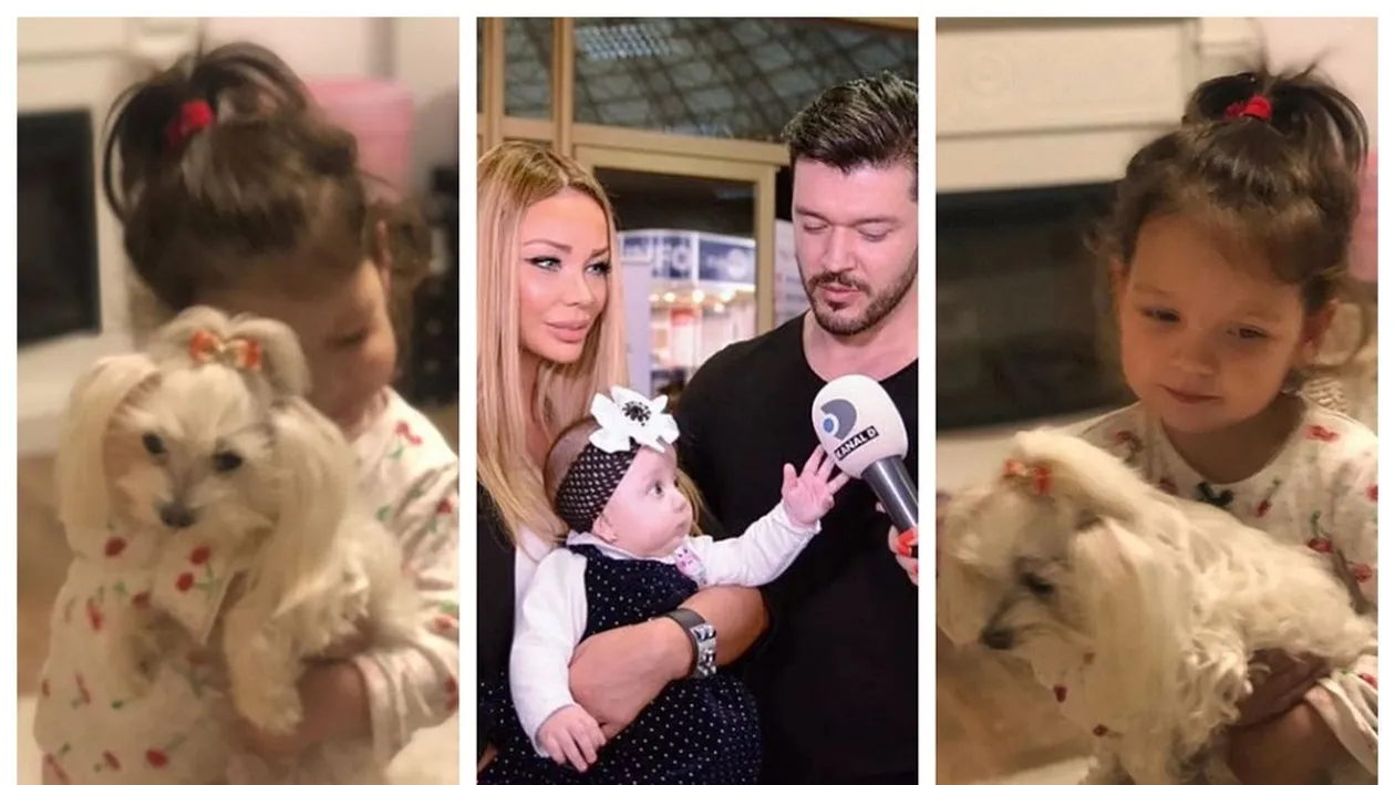 Imaginile tristeții! Fiica lui Victor Slav și a Biancăi Drăgușanu, afectată de despărțirea părinților