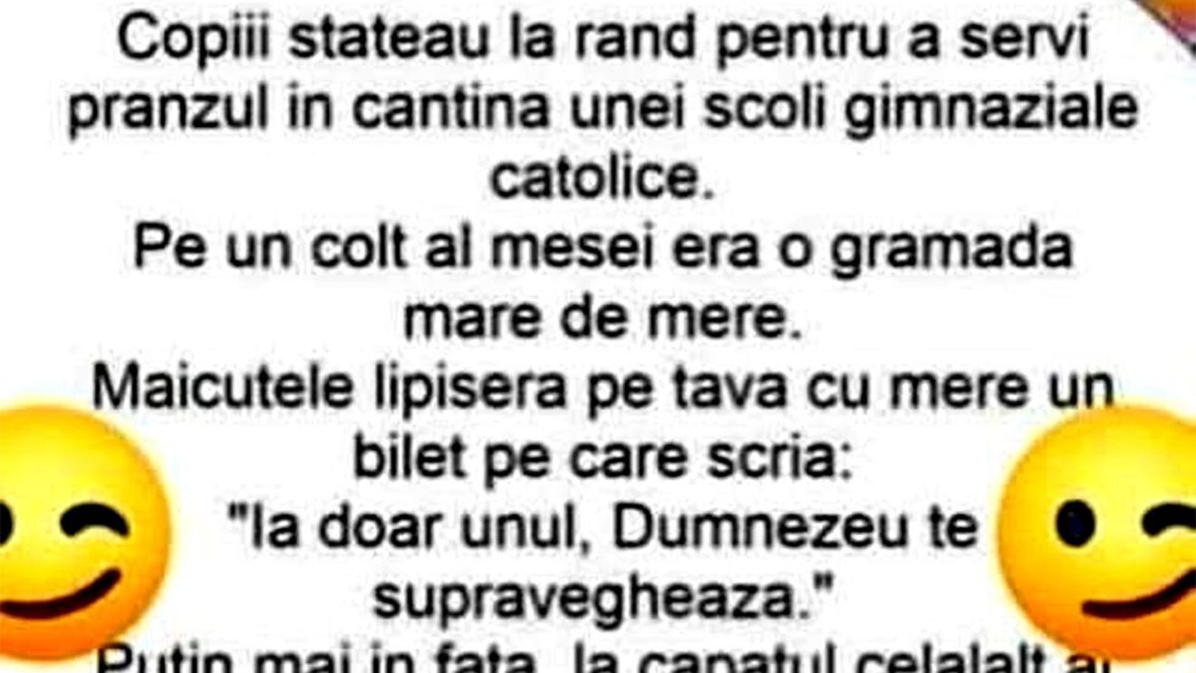 Bancul de weekend | Școala gimnazială catolică