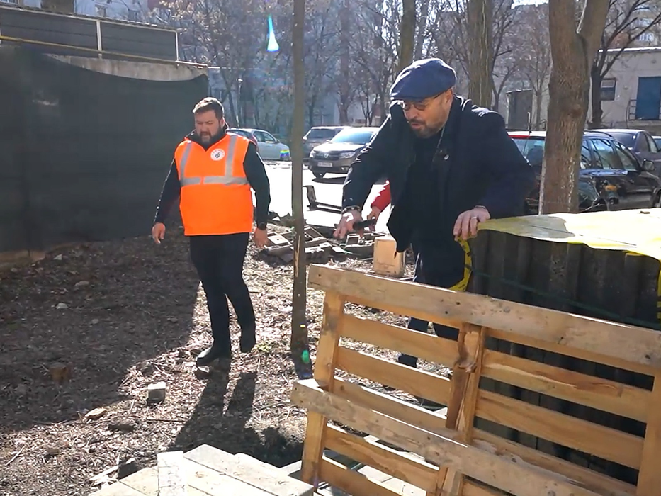 Piedone a fost implicat într-un incident pe un șantier din Sectorul 5