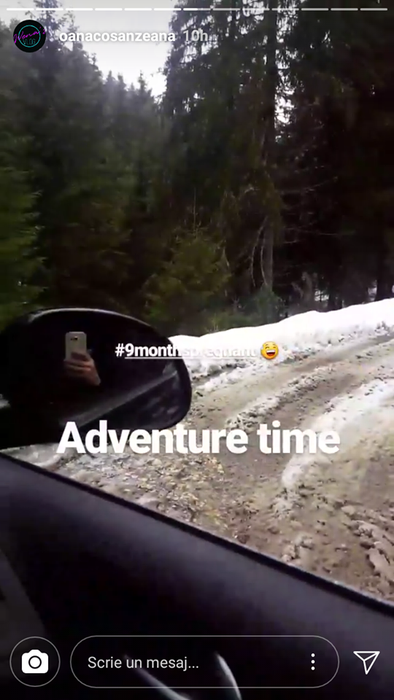 Sora Deliei, vacanţă cu peripeţii înainte să nască. Ea era pe scaunul din dreapta, iar soţul conducea…