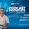 Mikey Hash vine la „Podcast cu Prioritate” #111 by ProMotor. Despre cei trei ani petrecuți pe ocean, întoarcerea în România, BMW, Dacia, motociclete și aviație