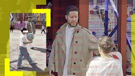 Jorge a pus podcastul pe pauză și s-a distrat cu fiul la locul de joacă. Moment savuros alături de familie