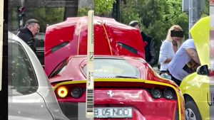 Rafinatul domn Dan a rămas din nou în pană cu Ferrari-ul. Cine l-a „salvat” pe milionar de această dată