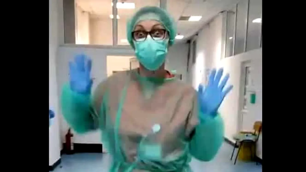 VIDEO| Mesaj emoționant! În pași de dans, asistentele de la Spitalul „Victor Babeș au mulțumit medicilor din linia întâi
