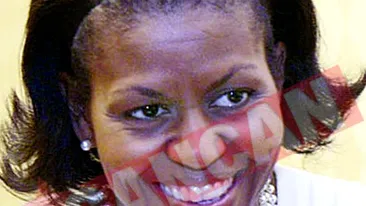 Michelle Obama si-a pus gene false