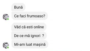 BANCUL ZILEI | "Văd că ești online, de ce mă ignori?"