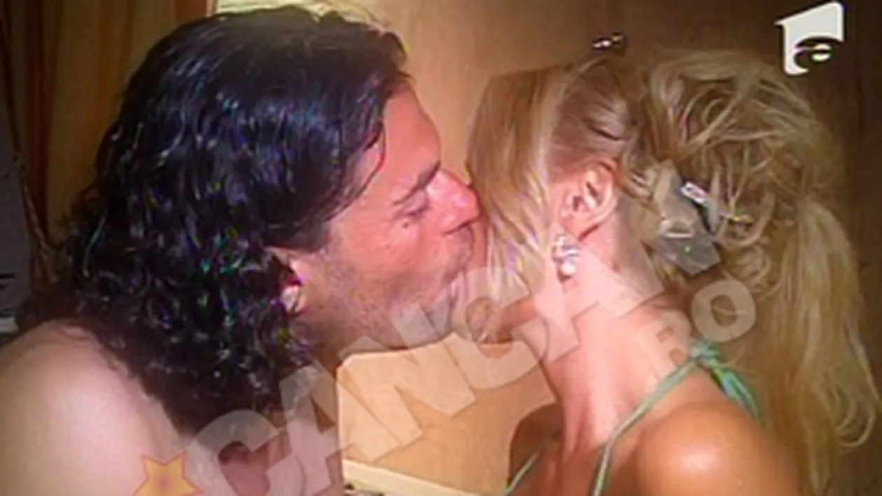 Doru de la Parlament a poftit la buzele lui Rosse Marie Florescu! S-au sarutat indelung pe Vaporul Iubirii