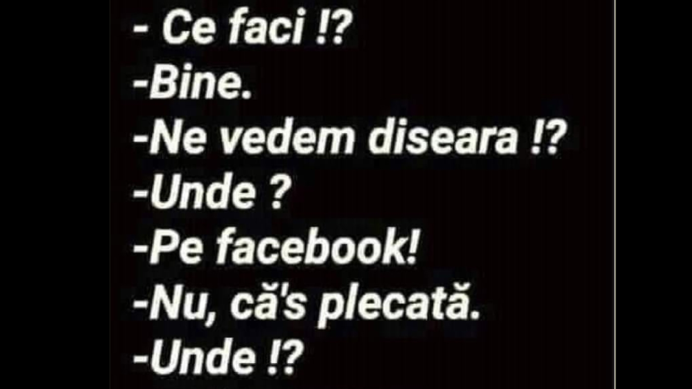 Bancul sfârșitului de săptămână | "Ce faci, ne vedem diseară?"