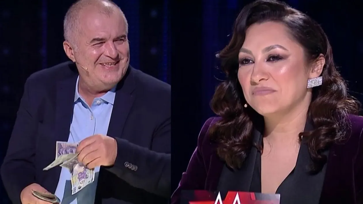 Replica incredibilă pe care i-a dat-o Florin Călinescu, colegei de la Românii au talent. Ce a putut să-i spună Andrei Măruță, în direct