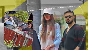 Bianca şi Găbiță, 1 Mai pe blat! Diva supremă și afaceristul s-au ”palmat”, dar CANCAN.RO a fost pe fază și... Nu i-a ratat!