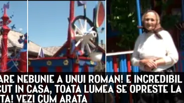 Cea mai tare casa a unui suporter din Romania! Ce a ajuns sa faca pentru ca iubeste Steaua