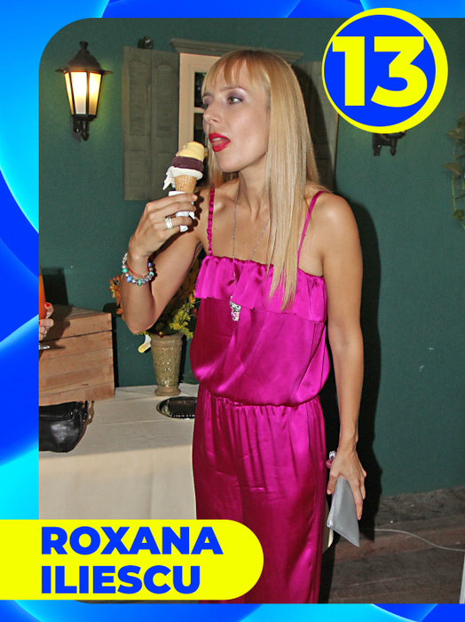 TOP 30 de vedete care au găsit soluţia perfectă împotriva caniculei! Roxana Vancea, Monica Gabor sau Laura Cosoi, show cu îngheţată şi… 