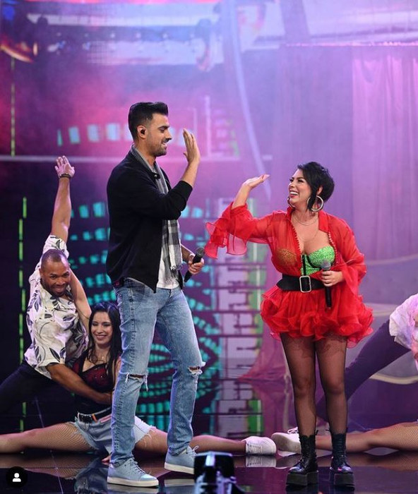 Jo și Liviu Teodorescu, în "show-ul transformărilor" (Foto: captură video)