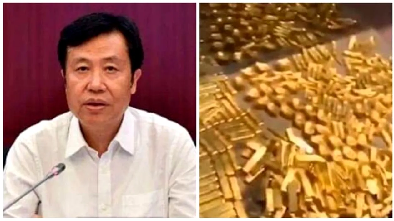 Aproape 14 tone de aur s-au găsit în casa unui politician din China și 30 de miliarde de lire sterline în contul său bancar. Bărbatul este cercetat pentru luare de mită
