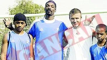 Snoop Dogg a ajuns la mila lui Beckham
