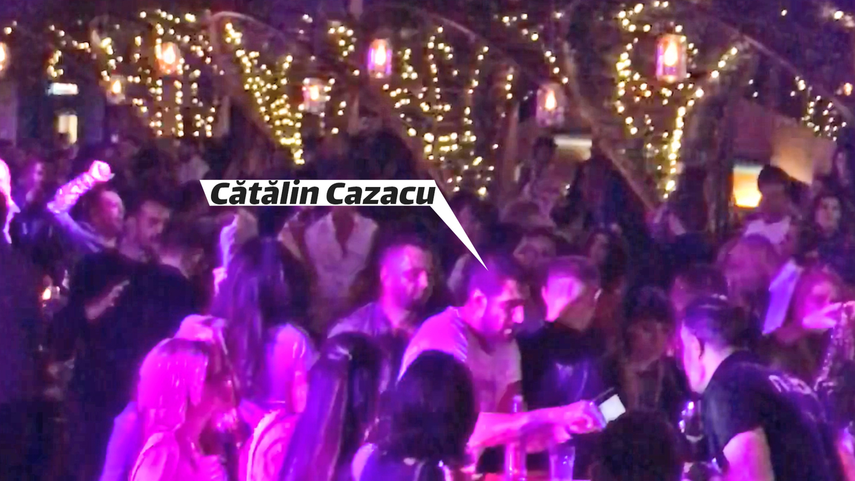 Cătălin Cazacu și Ilinca Obădescu au petrecut la NUBA