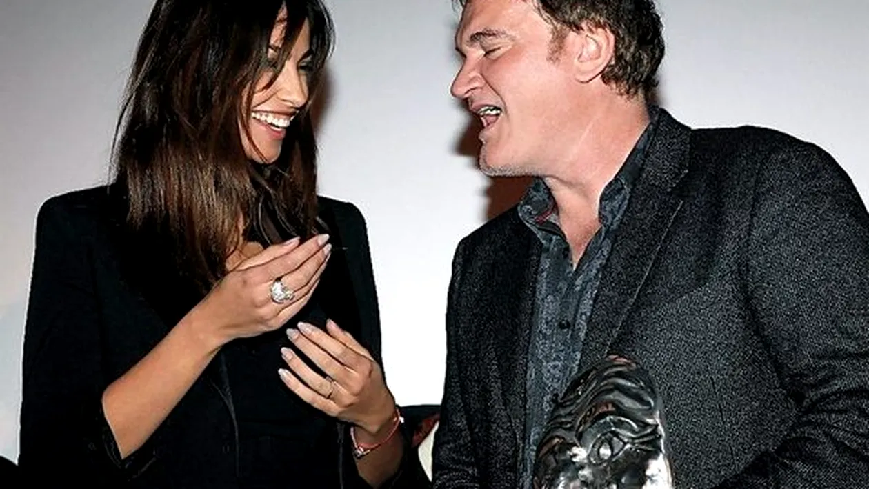 Mădălina Ghenea, senzaţie în Los Angeles! Modelul i-a captat atenţia celebrului regizor Tarantino! Uite-o cum s-a pozat cu Gerard