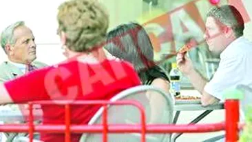 Stolojan si-a scos soferul la o pizza