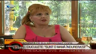 Ileana Ciuculete: Sunt o mama indurerata! Copiii mei au fost manipulati! Ei nu pot sa faca asa ceva!