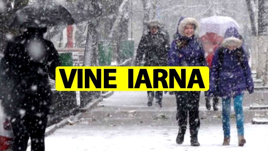 ANM a modificat prognoza! Vine iarna în România