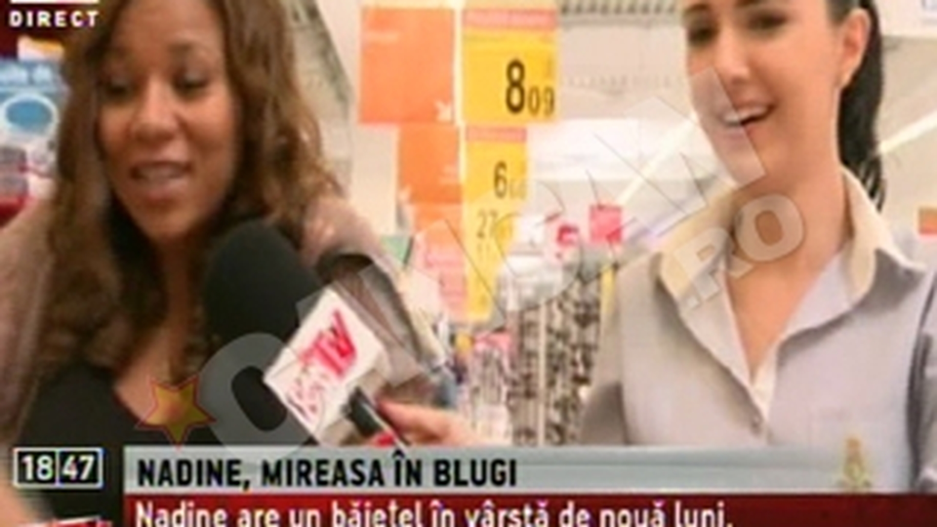 VIDEO Nadine se marita in blugi? Rochia de mireasa nu e gata!