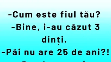 BANCUL ZILEI | Cum este fiul tău?