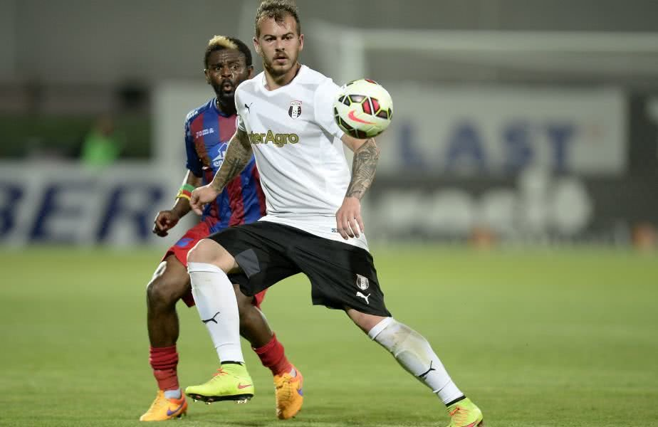 Denis Alibec, fost fotbalist la FCSB, în prezent la Astra