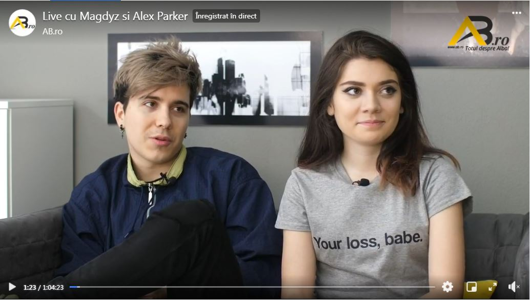 Alex Parker și fosta iubită