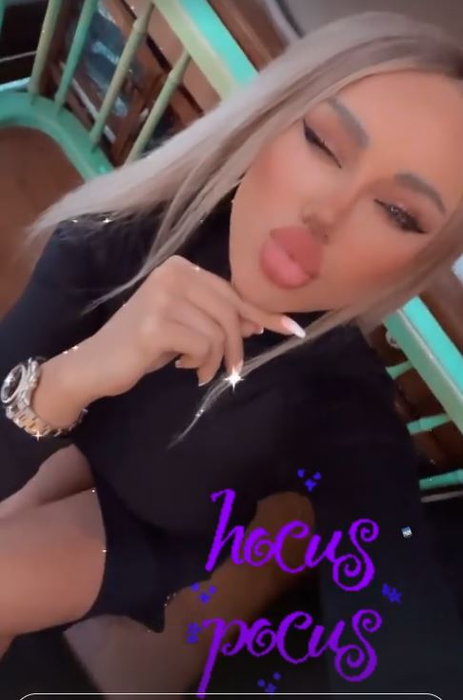 Bianca Drăgușanu, dedicație pentru Gabi Bădălău într-un club din București: “Tot ce gândesc ești tu” | FOTO