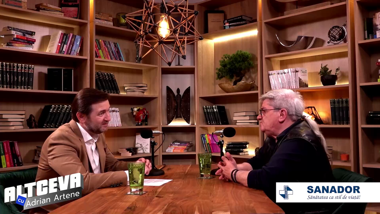 Podcastul poate fi urmărit integral pe canalul de YouTube ”ALTCEVA cu Adrian Artene” / (Sursa: Captură video)