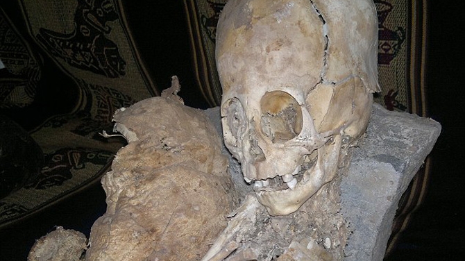 Asa arata extraterestrii?  A fost descoperit un craniu suspect!