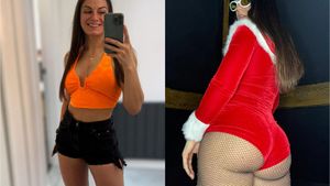 Românca din imagine face senzație în Marea Britanie. De ce a ajuns tânăra să fie amenințată de soții geloase