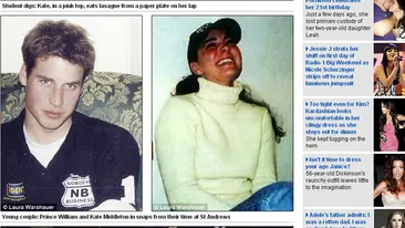 In studentie, William a platit 200 de lire pentru a petrece o noapte cu sclava  Kate! Citeste aici povestea incredibila a primei intalniri a cuplului regal