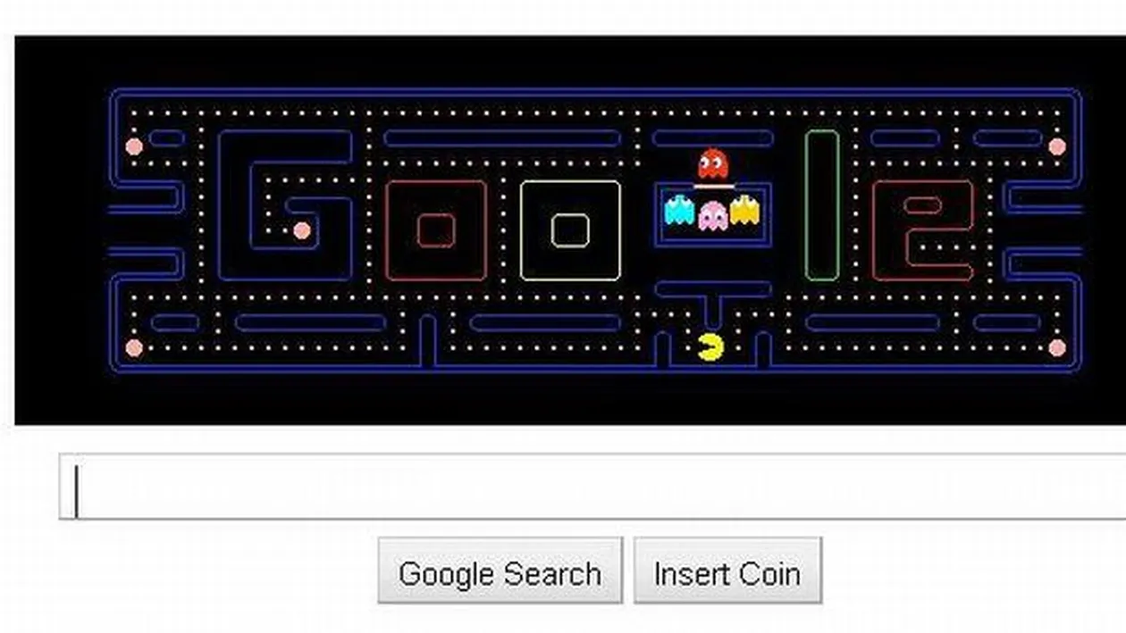 Jocul Pac-Man introdus pe Google a costat economia mondiala peste 120 de milioane de dolari!