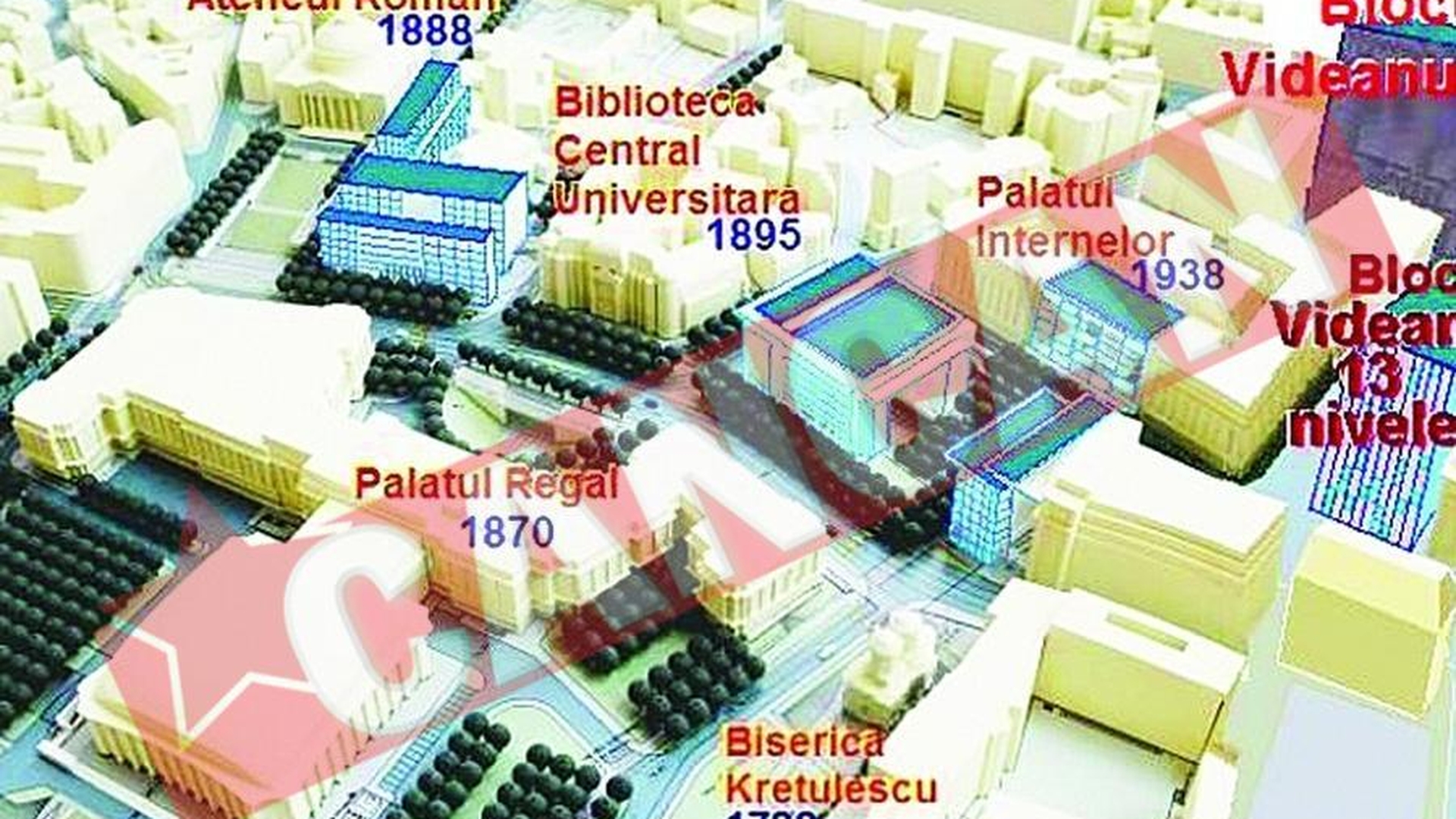 Monumentele din Piata Revolutiei, in pericol sa fie demolate