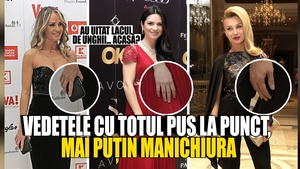 Au uitat lacul de unghii... acasă? Vedetele cu totul pus la punct, mai puţin manichiura