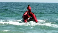 Incident la Eforie! Prin ce a trecut un salvamar după ce i-a cerut unui turist să iasă din marea periculoasă