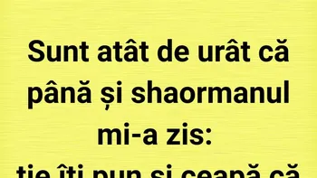 BANCUL ZILEI | Culmea urâțeniei