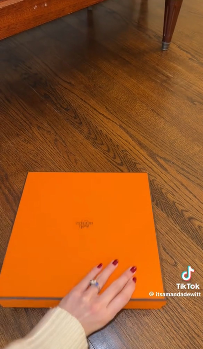 Ce a găsit o tânără într-un dulap cumpărat de pe Facebook. Foto: TikTok