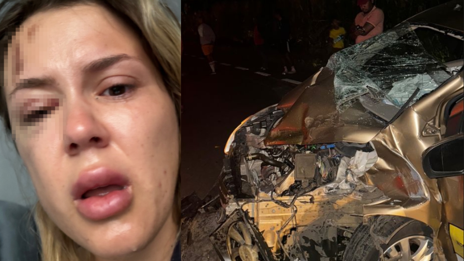 Ce mesaj a primit soțul lui Emily Burghelea, la câteva secunde după accidentul vedetei: ”Efectiv, am înghețat!”