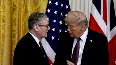 Premierul britanic și președintele american au discutat la telefon despre Ucraina