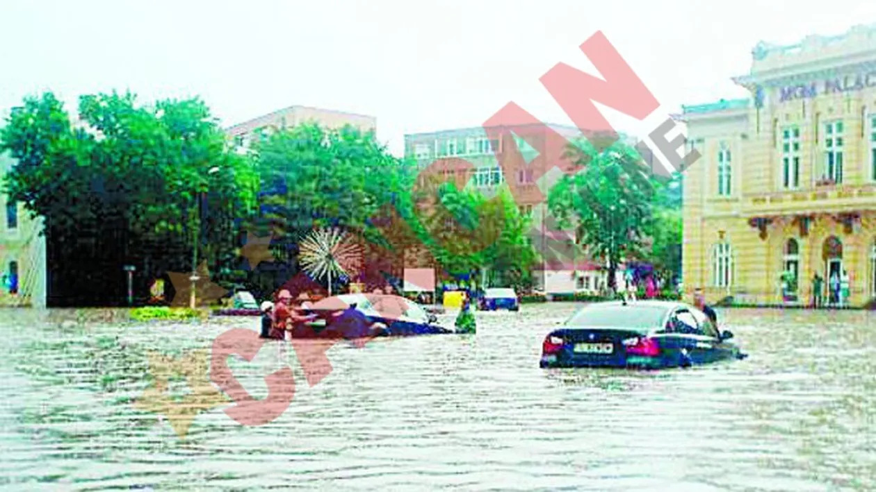 Romania, inecata in apa de ploaie