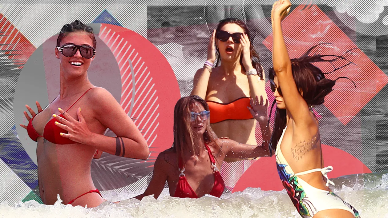 TOP 50 cele mai jucăușe fete care se zbenguie pe plajă. Ce locuri ocupă Antonia, Ramona Olaru, Roxana Ilie, Lora sau Cristina ICH