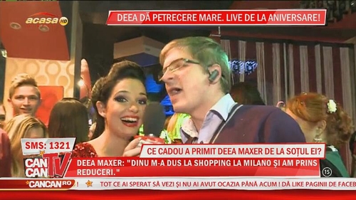 Cadou inedit pentru Deea Maxer de ziua ei! Uite ce i-au facut baietii astia sexy: "Nu-l iau in brate, sunt maritata"