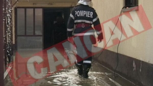 Inundati in ziua de Craciun