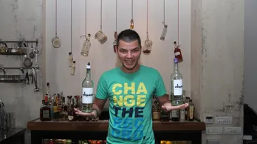 Valentin Luca, barmanul de la Românii au Talent: Mi-am dat cu o sticlă în tâmplă şi am căzut la pământ! Vezi ce s-a întâmplat!