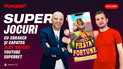 (P) Miercuri de la 19:00, Xbraker și Capatos dau startul distracției din casino