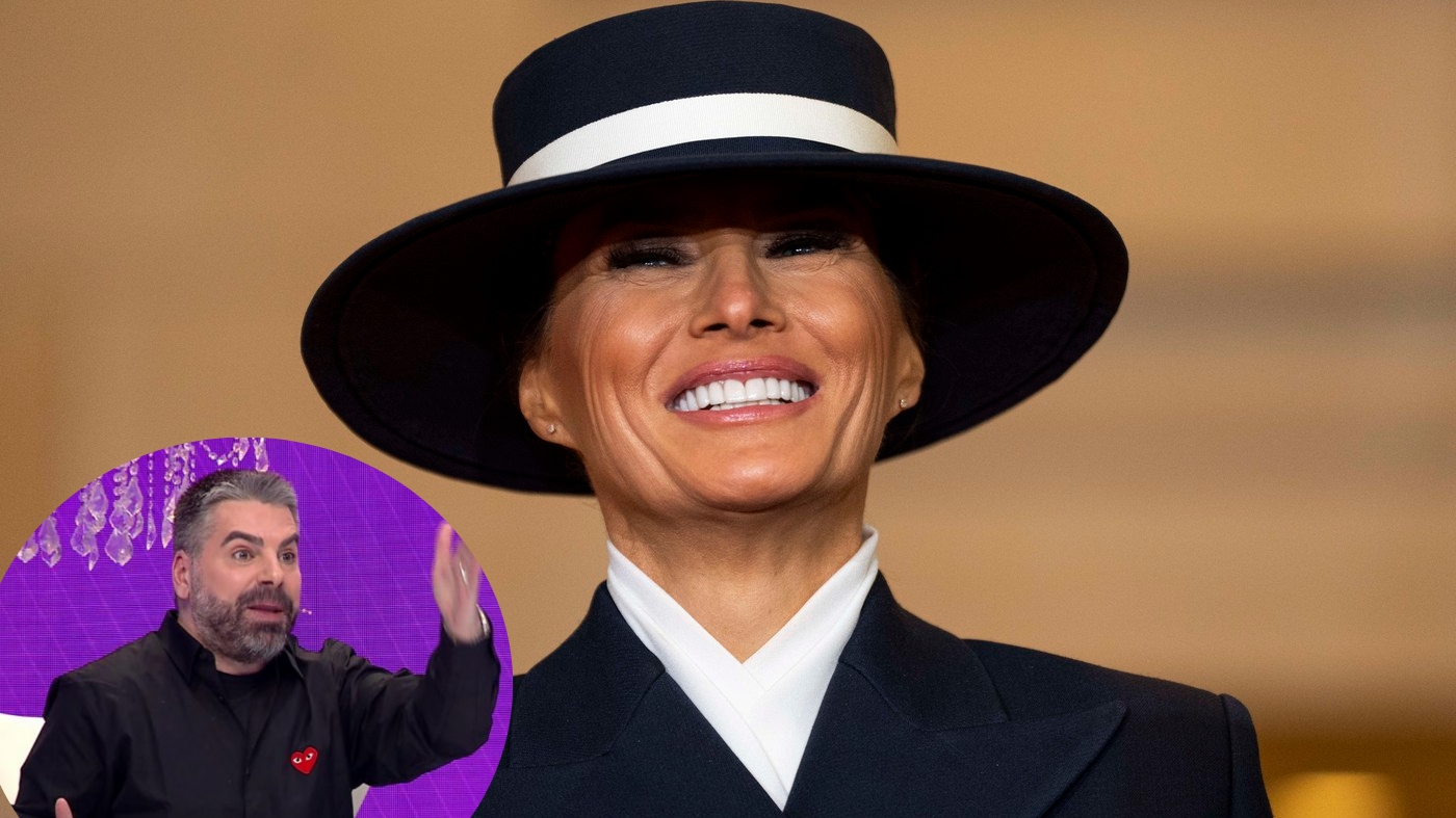 Maurice Munteanu face praf ținuta Melaniei Trump, de la învestirea lui Donald: „De la dans la bară la modelling”