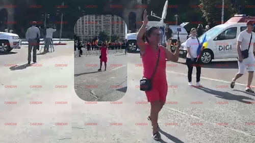 Prezență virală la protestul fermierilor! Floricica Dansatoarea, în Piața Victoriei